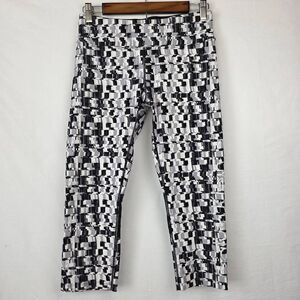 Calvin Klein Performance Crop Leggings Gray Print Medium